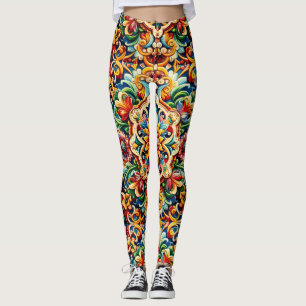 Mexican Villa Leggings