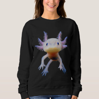 Mexican Walking Fish Cute Amphibian Axolotl Sweatshirt
