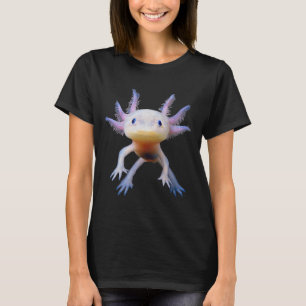 Mexican Walking Fish Cute Amphibian Axolotl T-Shirt