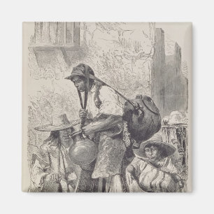 Mexican Water-Carrier Magnet