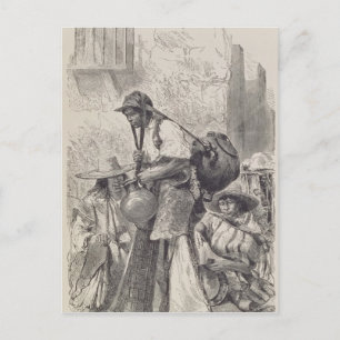 Mexican Water-Carrier Postcard