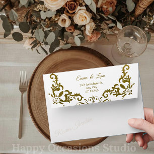 Mexican Wedding Invitation Envelopes – Terracotta