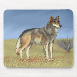 Mexican Wolf Mouse Pad