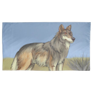Mexican Wolf Pillowcase