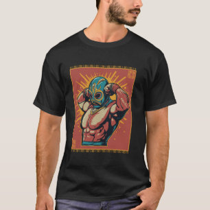 Mexican Wrestling Lucha Libre Cinco De Mayo Luchad T-Shirt