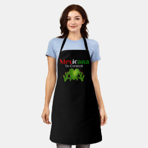 Mexicana De Corazon Cooking  Apron