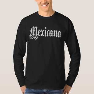 Mexicana Latina Mexican Women Girls Cinco De Mayo T-Shirt
