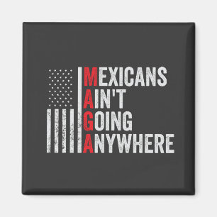 Mexicans Ain't Going Anywhere American Magnet