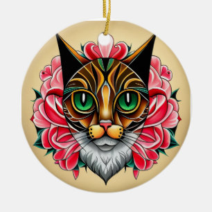 MexiCat: A Tiger Tale in Folk Art Ceramic Ornament