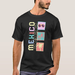 Mexico 2022 Vacation Mexican Family Matching Beach T-Shirt