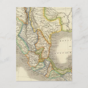 Mexico and Guatamala Postcard