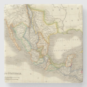 Mexico and Guatamala Stone Coaster
