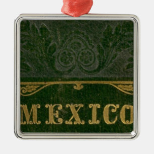 Mexico and Guatemala Metal Ornament