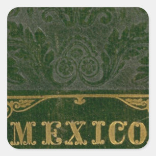 Mexico and Guatemala Square Sticker