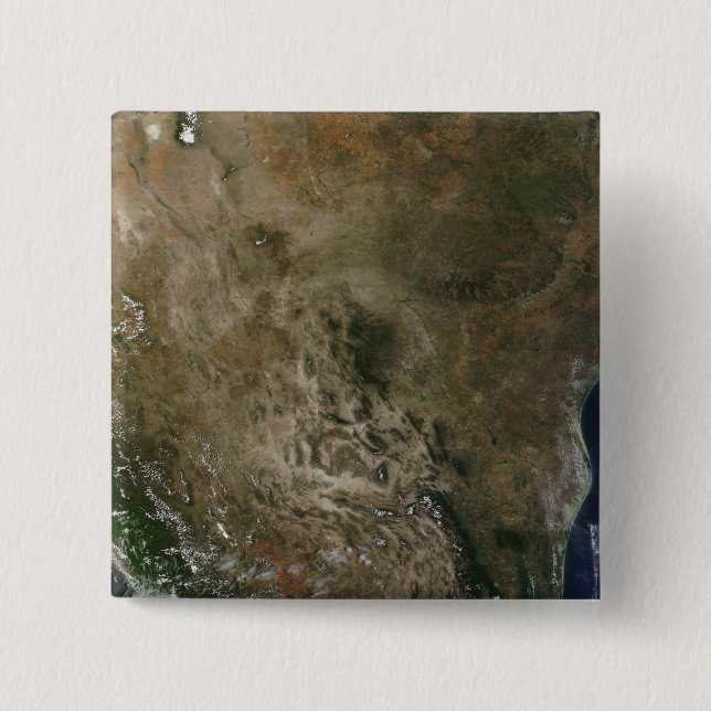 Mexico and the southwestern United States 15 Cm Square Badge (Front)