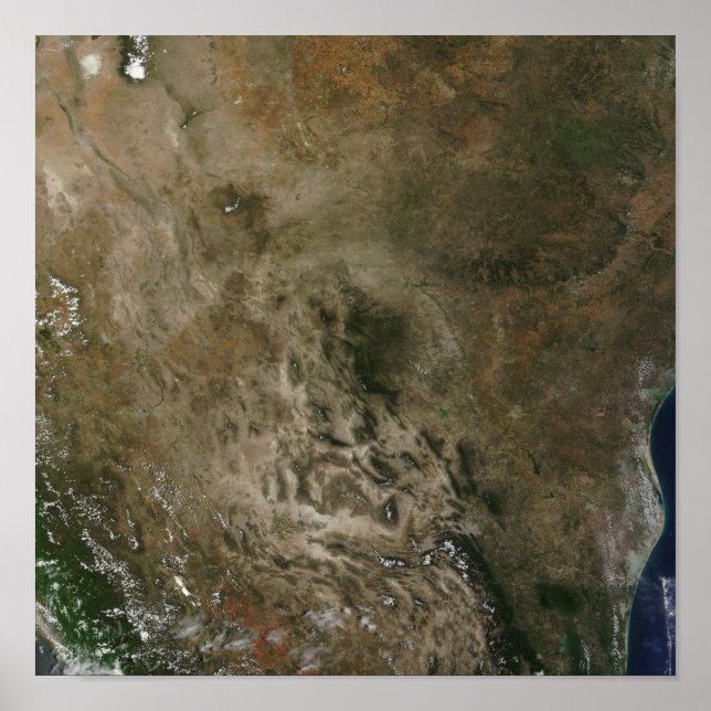 Mexico and the southwestern United States Poster (Front)