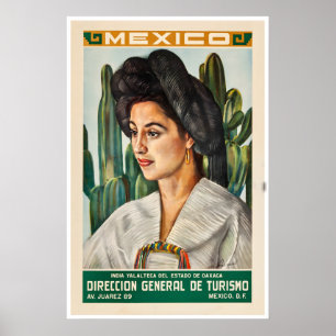 Mexico Art Mexican Print Travel Poster (XR2480)a