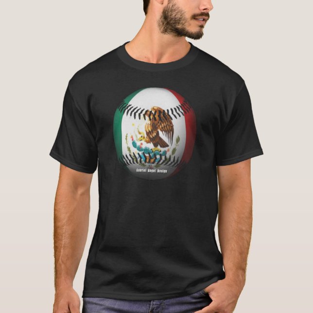 Mexico Baseball T-Shirt (Front)