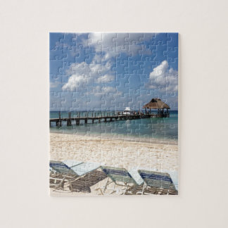 Mexico Beach Scene Jigsaw Puzzle