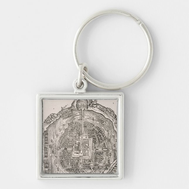 Mexico Before the Conquest Key Ring (Front)