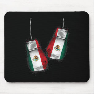 Mexico Boxing Gloves Mexican Pride Mexican Boxing Mouse Pad