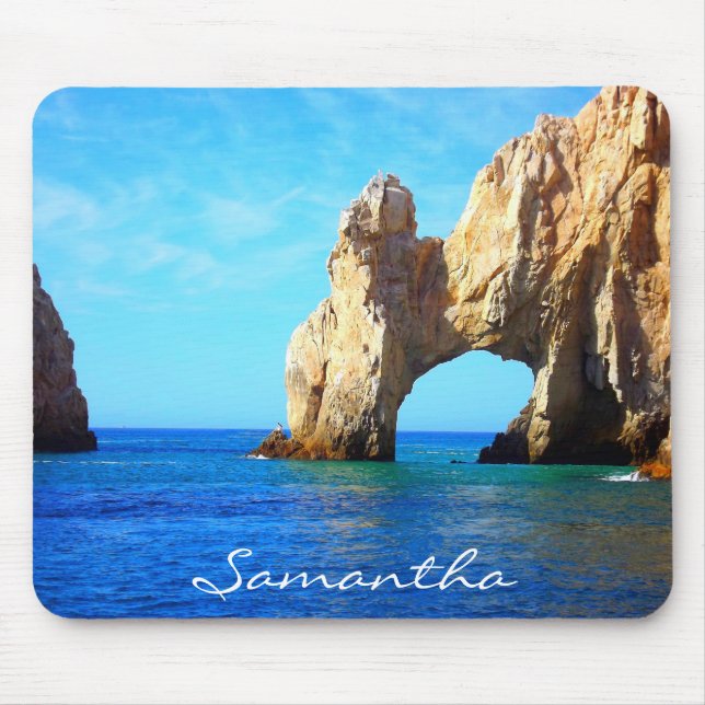Mexico Cabo San Lucas Arch Ocean Beach Mouse Pad (Front)