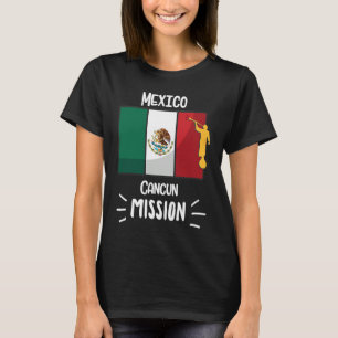 Mexico Cancun Mormon LDS Mission Missionary T-Shirt