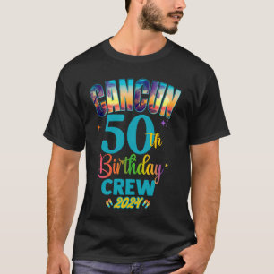 Mexico Cancun Vacation Riviera Maya 2024 50th Birt T-Shirt