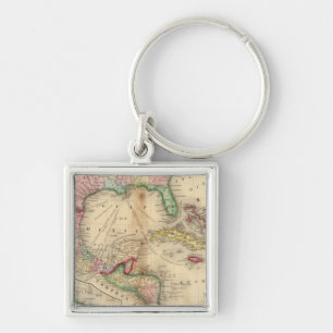 Mexico, Central America, West Indies Key Ring