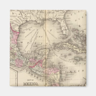 Mexico, Central America, West Indies Magnet