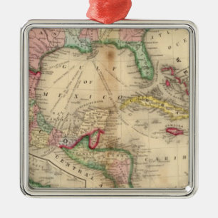 Mexico, Central America, West Indies Metal Tree Decoration