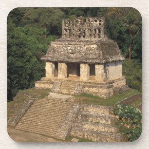 Mexico, Chiapas province, Palenque, Temple of Coaster