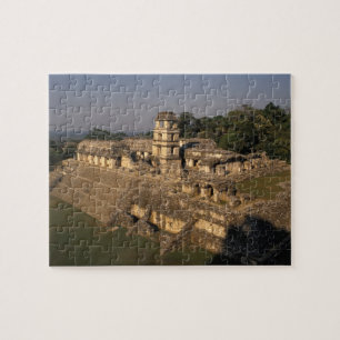 Mexico, Chiapas province, Palenque, The Palace Jigsaw Puzzle