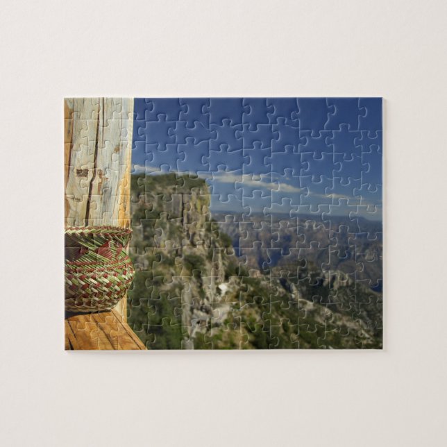 Mexico, Chihuahua, Copper Canyon. View from Jigsaw Puzzle (Horizontal)