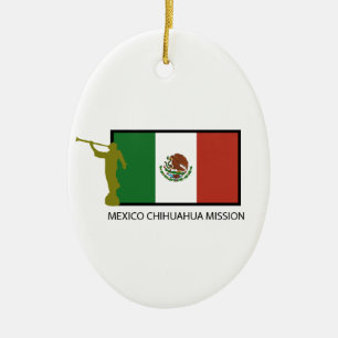 MEXICO CHIHUAHUA MISSION LDS CTR CERAMIC ORNAMENT