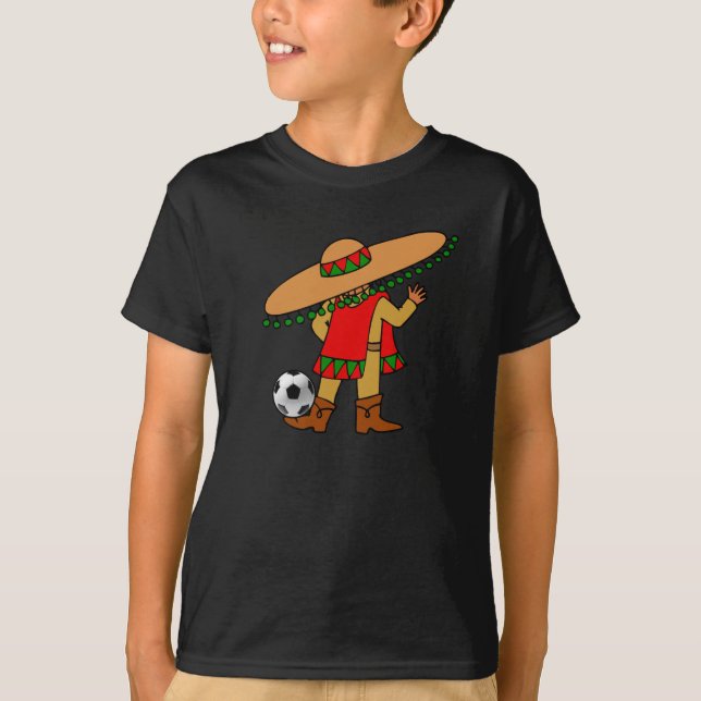 Mexico Childrens futbol soccer shirt (Front)