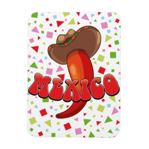 Mexico Chilli Pepper cute party Magnet