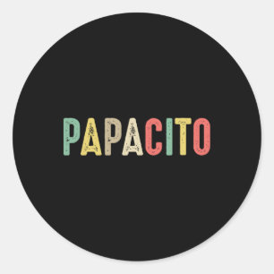 Mexico Cinco De Mayo Papacito  Classic Round Sticker