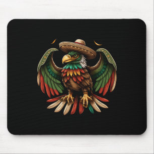 Mexico Cinco De Mayo Sombrero Mexican Eagle Mouse Pad