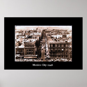 Mexico City 1946 Poster