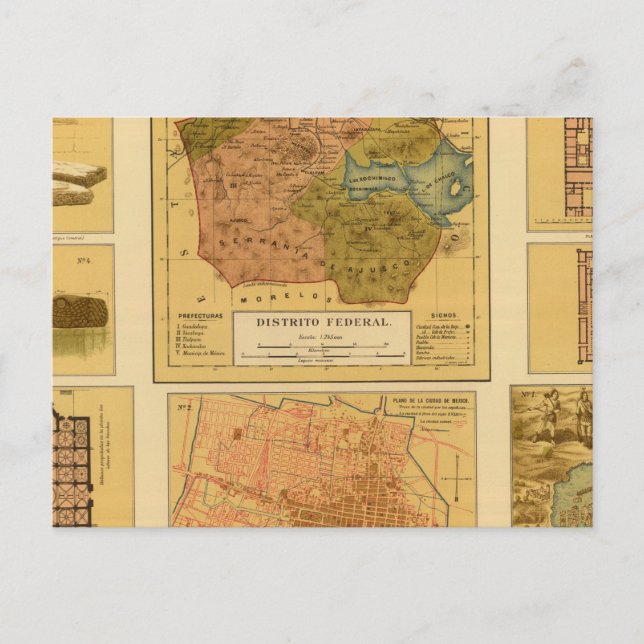 Mexico City 2 Postcard (Front)