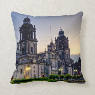 Mexico City Cathedral Cushion