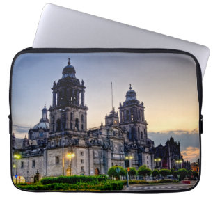 Mexico City Cathedral Laptop Sleeve