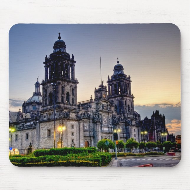Mexico City Cathedral Mouse Pad (Front)