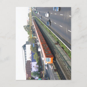 Mexico City Metro, A Linea 2 Mexico City metro tra Postcard
