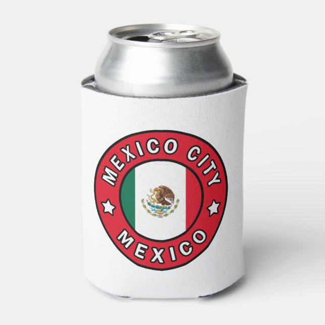 Mexico City Mexico Can Cooler (Can Front)