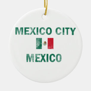 Mexico City Mexico Designs Ceramic Tree Decoration