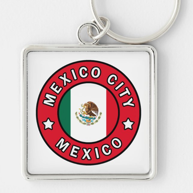 Mexico City Mexico Key Ring (Front)