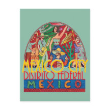 MEXICO CITY Mexico Postcard