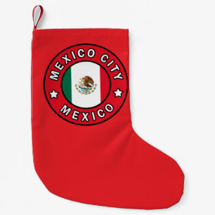 Mexico City Mexico Small Christmas Stocking